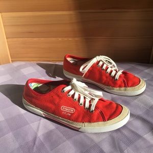 Coach Canvas Seakers